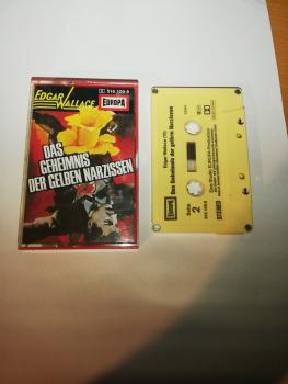 Edgar Wallace Folge 10 Das Geheimnis der gelben Narzissen 4-fach Silber geschraubt Gelb 516109.6 Europa(Cover minimal beschädigt)